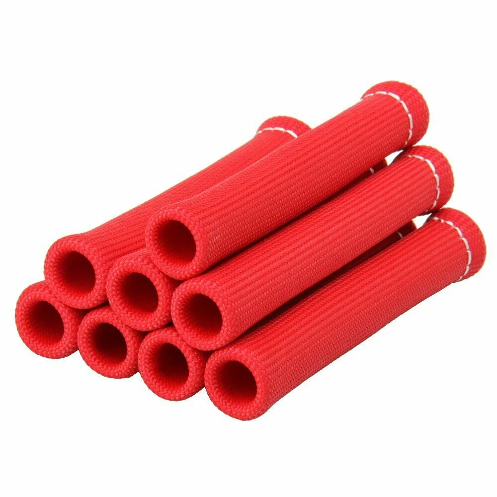 Spark Plug Wire Boots Heat Shield Protector Sleeve For BMW Honda Toyota Chevy Ford Universal spark plug wire protector