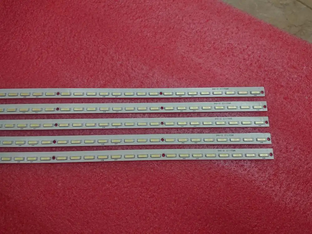 Luz de Fundo para V390hk1-ls5-trem4 Nova Lote 48led 495 Milímetros Tira Conduzida Th-l39em58c Le39a720 L390h1-1ea 4ad074762 5 Pçs - - Image 3