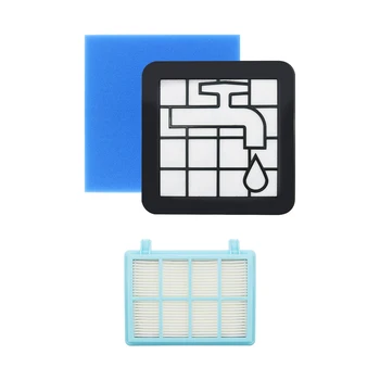 

Washable Motor Foam Filter kit For Philips Power Pro Compact FC9331/09 FC9332/09 FC8010/01 Vacuum Cleaner Parts FC8010