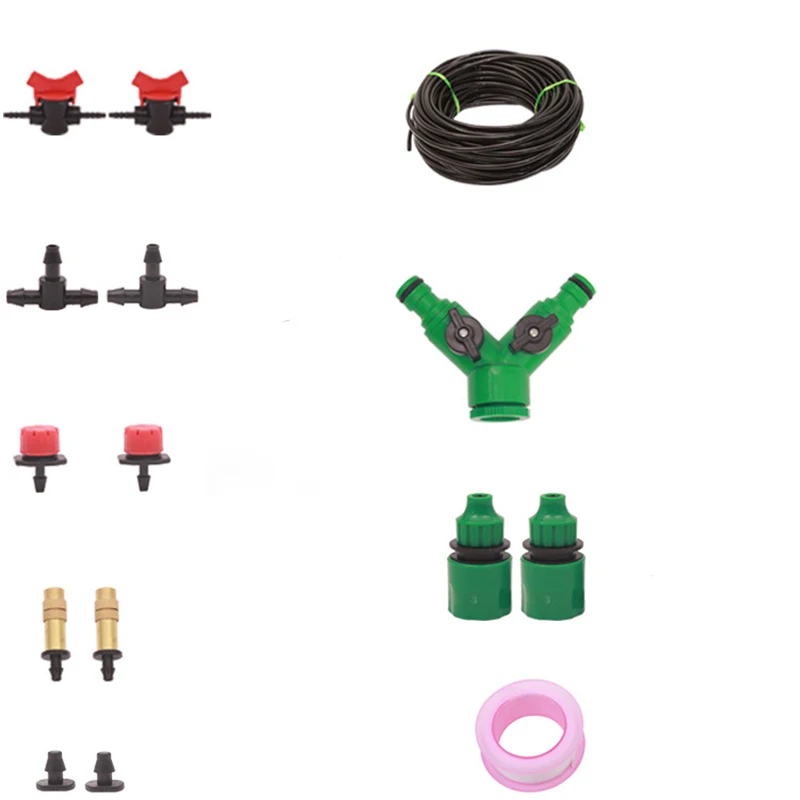 1Set Lazy Watering Machine Flower Sprinkler Spray Spray Drip Copper Spray Nozzle Set Three Models 20MM 30MM 40MM High Quality