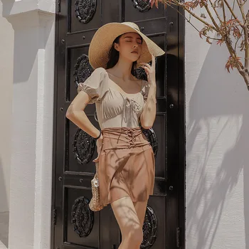 

Swimsuit Women One Piece Womens Swim Wear Swimming Suit For Indoor Female Two Long Sleeve Backless Hot Solid Polyester Sierra