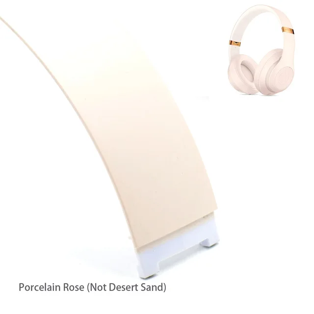 Porcelain rose Для студии 3,0 запасные части Замена наушников оголовье гарнитуры Пластиковый корпус для Beats Studio 3,0 для студии 3 наушники - Цвет: Porcelain rose