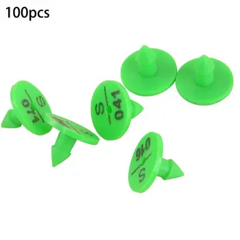 

100pcs Rabbit Rabbit Ear Tag with Fox Mink Raccoon Dog Tag Labeled Rabbit Ear Mark