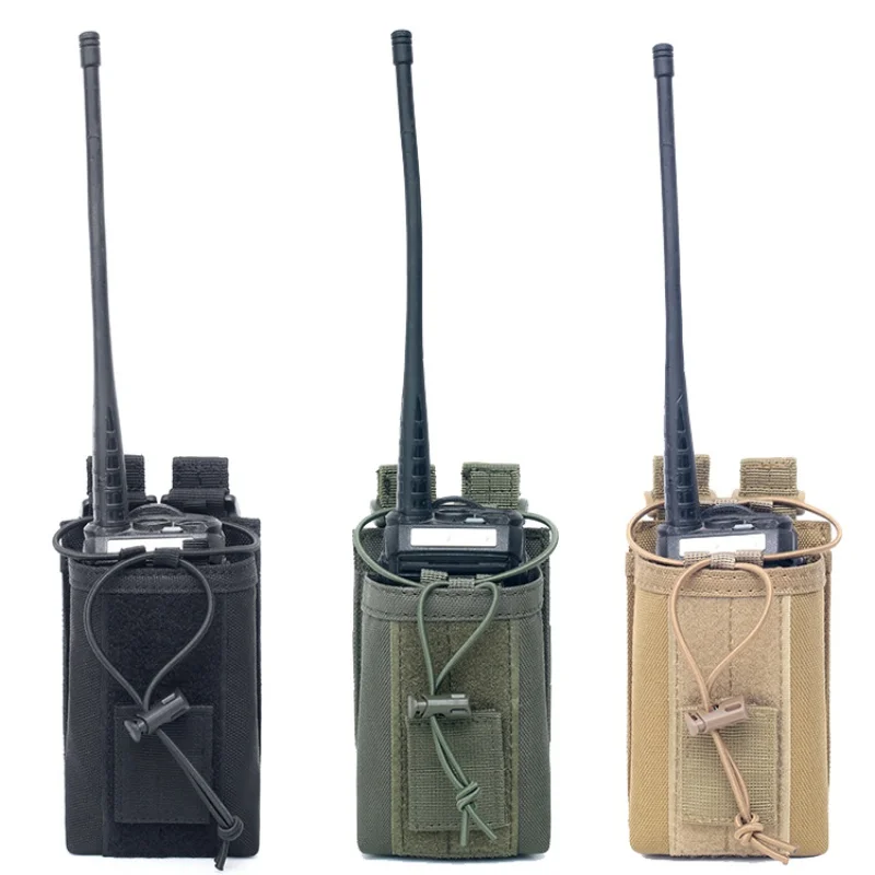 

1000D Nylon Outdoor Pouch Tactical Sports Pendant Military Molle Radio Walkie Talkie Holder Bag Magazine Mag Pouch Pocket New