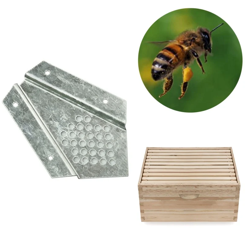 

New Stainless Steel Bee Escape Cages Professional Beekeeping Tools Outdoor Garden Supplies