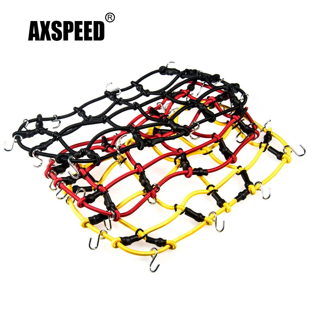 Universal Roof Rack Storage Elastic Rubber Rope Luggage Net