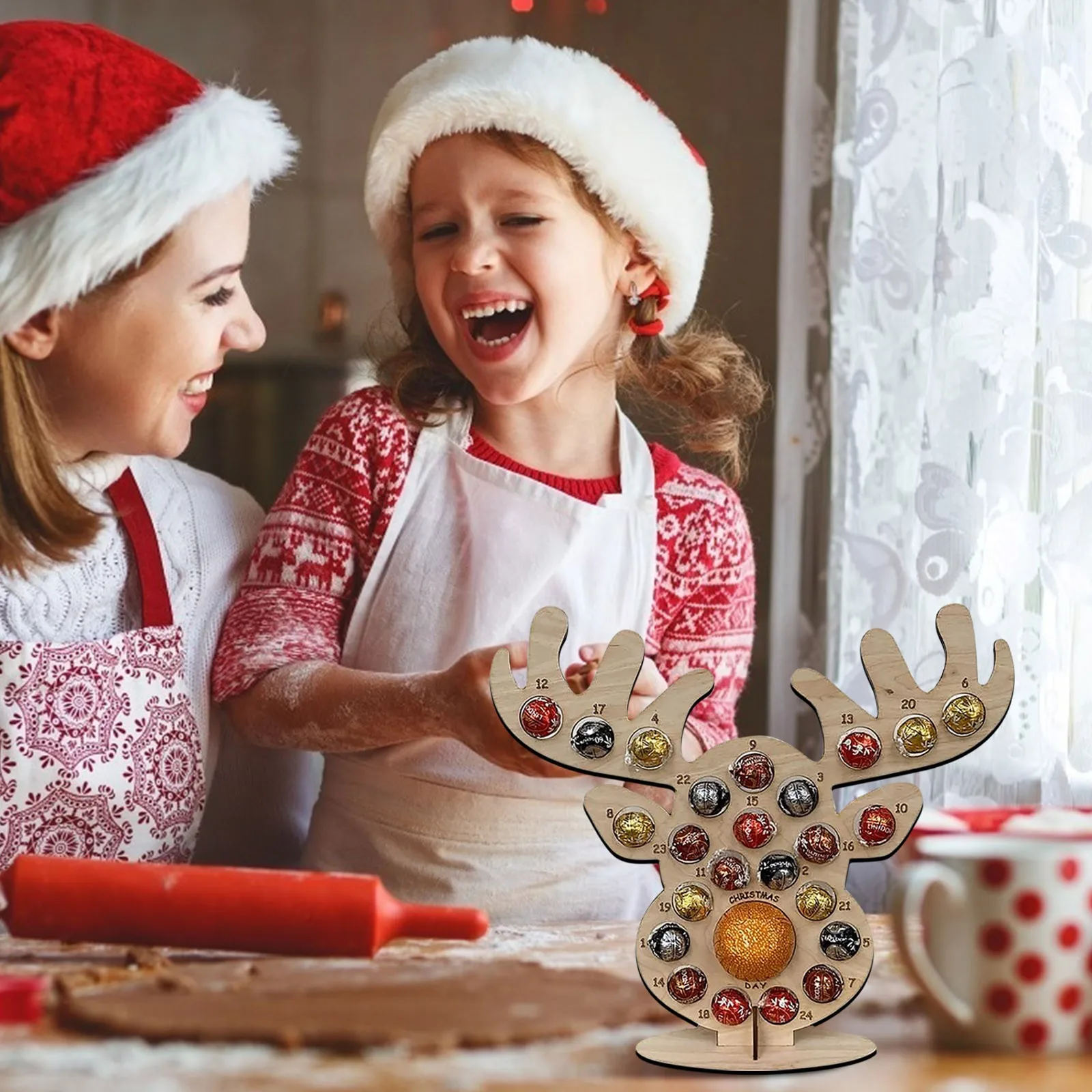 Christmas Cookie Countdown 2022 2022 New Year Christmas Wooden Advent Calendar Chocolate Holder Countdown  Calendar For Christmas Elk Countdown Calendar For Xmas|Pendant & Drop  Ornaments| - Aliexpress