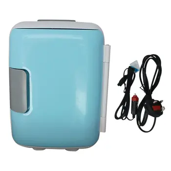 

4 Liter Portable Compact Personal Fridge Cools & Heats Great for Bedroom Office Car Dorm Portable Makeup Skincare Fridge