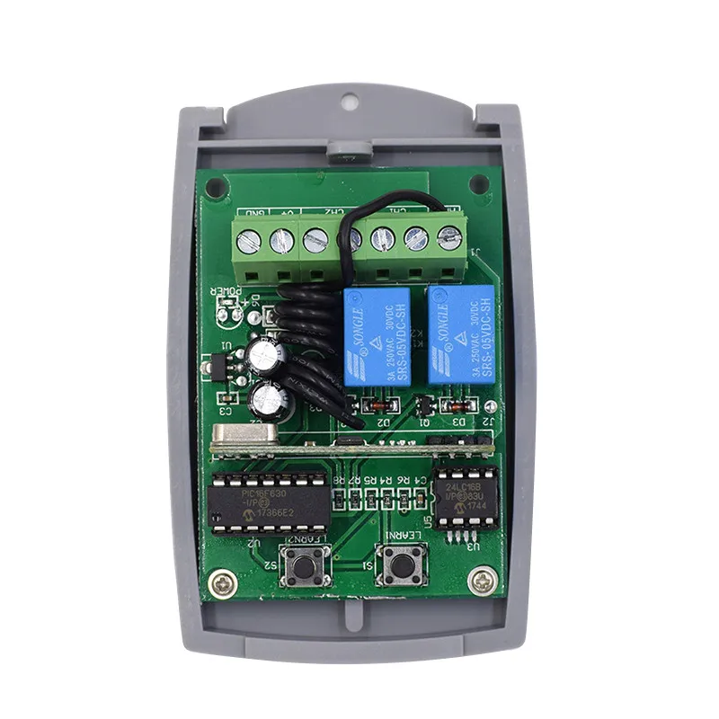 433mhz universal receiver compatible with CAME BFT DOORHAN garage door remote control