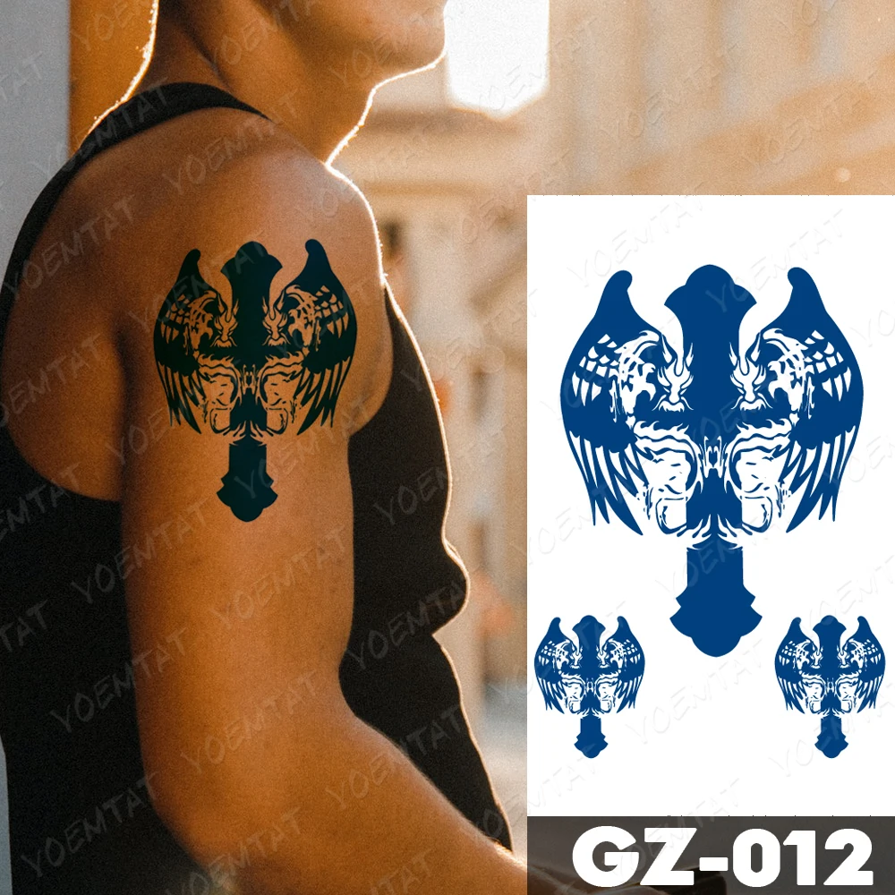 Tatouage Mi Ange Mi Demon Homme