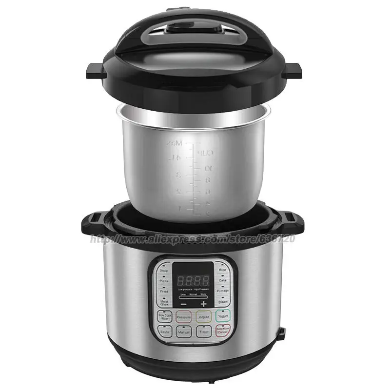 7-in-1 Multi-Use Programmable Pressure Cooker, Slow Cooker, Rice Cooker, Steamer, Sauté, Yogurt Maker and Warmer, 6 Quart 4