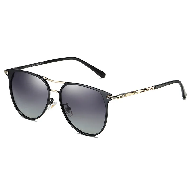 Мужские поляризованные солнцезащитные очки для вождения классические винтажные очки - Название цвета: P4