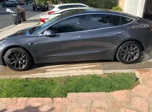 BENOO-Tapas de cubo de rueda para Tesla Model 3/S/X con 4 tapas centrales y 20 tuercas de rueda, Kit de decoraciones Tesla, 25 uds.