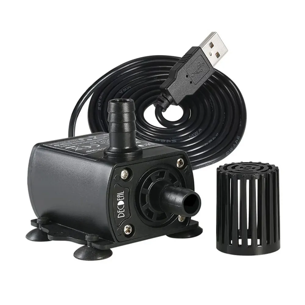 

DC5V USB Brushless Motor Water Circulation Washing Pump Submersible Water Pump for Aquarium Fountain Fish Tank