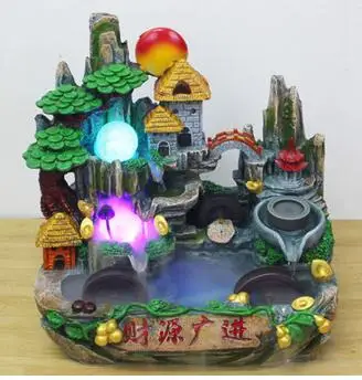 

Liushui Dajiaoshan Furniture Factory Direct Selling Mixed batch humidification Home Factory Direct Selling Coloured Resin Handic