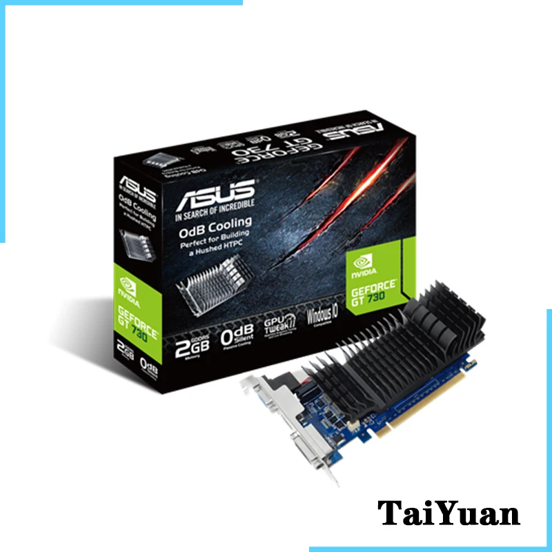 Видеокарта ASUS GT730 SL 2GD5 BRK графическая карта для графического процессора NEW GT 730 2 ГБ