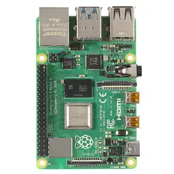 Последние Raspberry Pi 4 Model B с 1/2/4gb Ram Bcm2711 4 ядра Cortex-a72 Arm V8 1,5 ГГц Поддержка 2,4/5,0 ГГц Wi-Fi Bluetooth 5,0