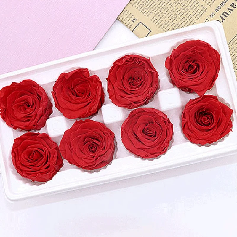 

Artificial Rose Dried Flowers Preserved Eternal Roses Box Birthday New Year Valentine's Gifts Forever Everlasting Rose