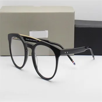 

Retro Unisex Fashion Acetate Full Rim Prescriptions Lens Optical Eyewear Frame Anti-reflective Presbyopia Reading Eyeglasses