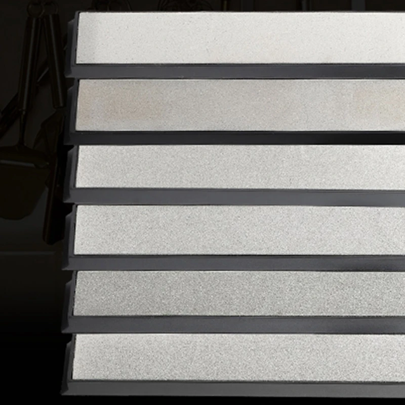 Beste 6 stks set Van Professionele Diamant Messenslijper Set Fix Hoek Machine voor Slijpen Messen Keuken Slijpsteen