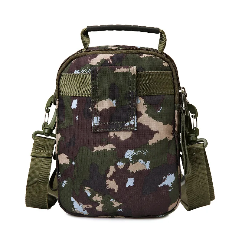 

New Style Multi-functional Army Fans Small Shoulder Bag Men Casual Crossbody Bag Outdoor Dual Purpose Belt Hanging