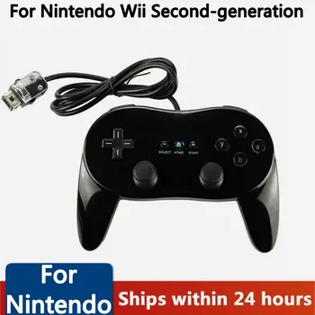 

Gamepads New Classic Wired Game Controller Gaming Remote Pro Gamepad Shock Joypad Joystick For Nintendo Wii 2 Generation