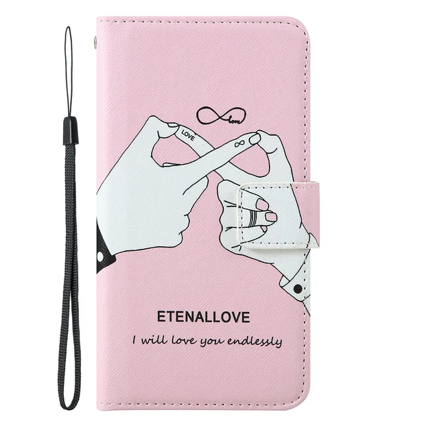 For Samsung Galaxy V Grand Prime Note 4 Edge Grand 2 Alpha S5 mini Duos Avant Star 2 Plus Painted flip cover slot phone Case 03