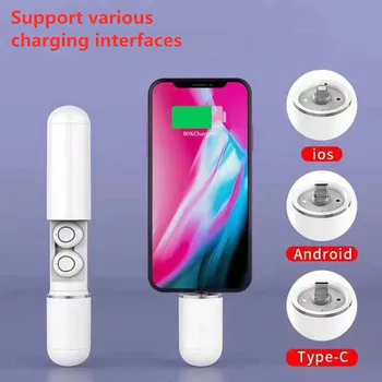 

S10 Smart Bluetooth Earphone Translator 33 Languages Intelligent instant Wireless Bluetooth Voice Translate with mobile powe