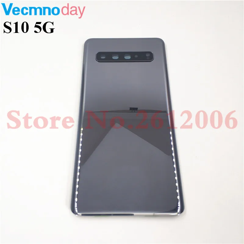 Новинка,, для samsung Galaxy S10, 5G, G977, G977F, 5G, версия, крышка батареи, задняя крышка, S10, заднее стекло, экран, задний стеклянный чехол