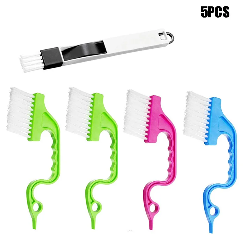 5pcs Crevice Gap Cleaning Brush Tool, Hand held Groove Gap Cleaning