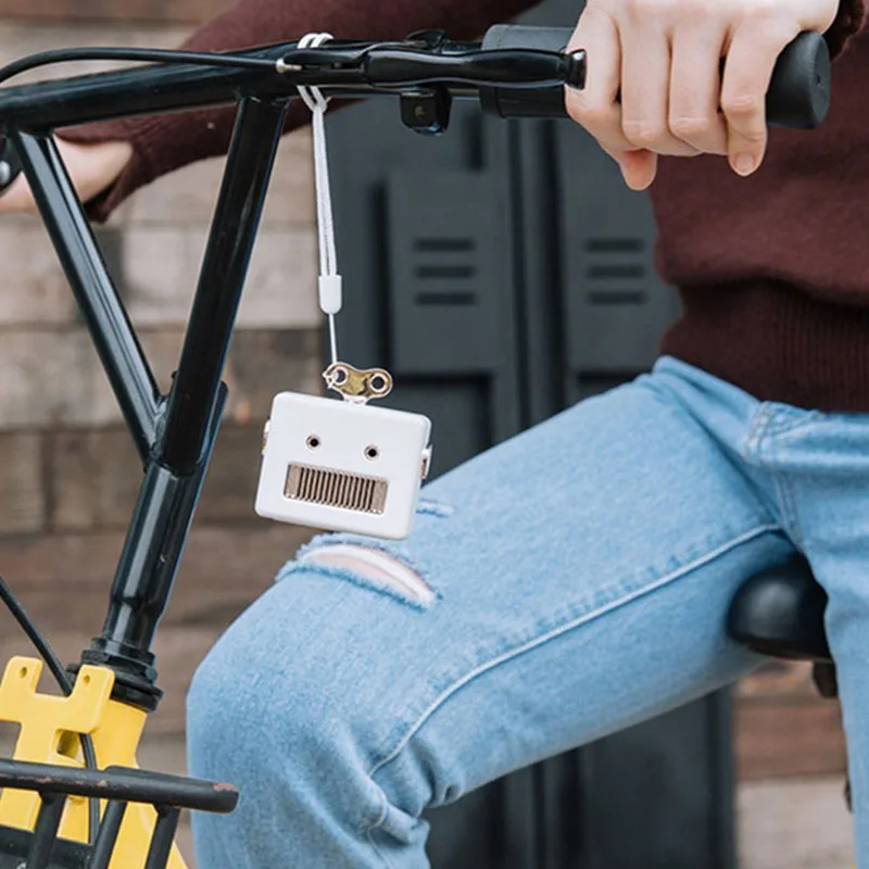 Портативный ретро Робот Форма Bluetooth динамик мультфильм мини открытый беспроводной динамик HIFI бас Колонка громкий динамик с микрофоном