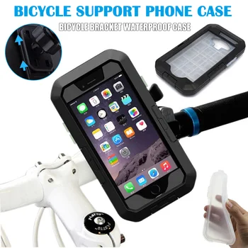 

Waterproof Bike Support Phone Holder Stand Motorbike Holder for iPhone Samsung DJA99