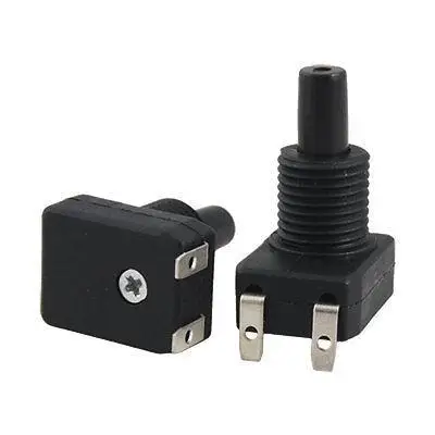 

10 Pcs Horizontal Downward Terminal Push Button Canopy Switch AC 250V 3A