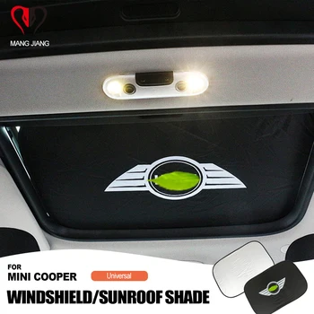 

For mini cooper all series car-styling sun shade National Flag Design Heat Insulation Car Sunshade F55 F56 F54 R50 R53 R55 ECT