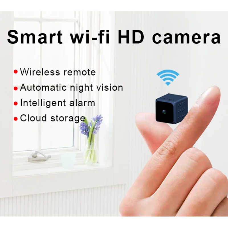 

WD5 Mini Wifi Camera IP Home Security HD 1080P DVR Night Vision Remote Camera Smart Alarm Cloud Storage