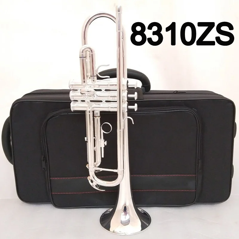 Music Fancier Club Bb Trumpet 8310zs Silver Plated Music Instruments