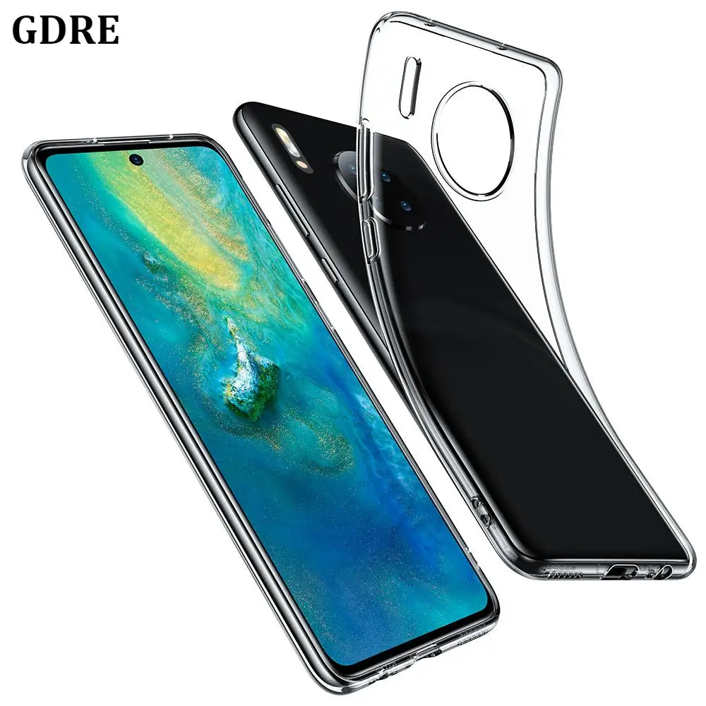 

Ultra Thin Clear Soft TPU Case For Huawei Mate30 Lite/Pro P30 P20 P Smart Z Y6 Y7 Y9 Prime 2019 Cover on the Honor 9X 20 Bumper