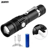 USB Rechargeable  4000LM Ultra Bright LED Flashlight led torch T6  lanterna Bicycle Light Use18650 Battery.For cycling outdoors ► Photo 1/6