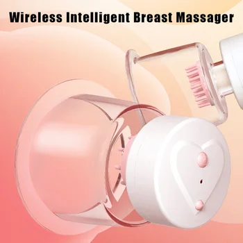 Bra Massager Licking Nipple Sucker Rotate Stimulation Breast Pump Breast Enlargement Vibrator Adult Products Sex Toys For Women 3