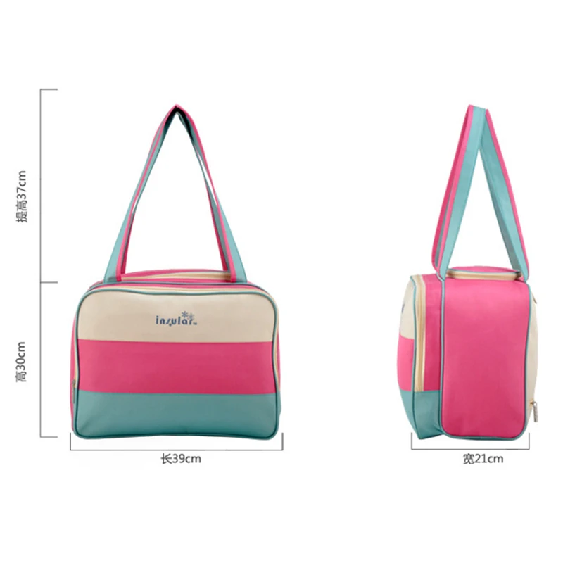 Fashion Nappy Bag Waterproof Multifunctional Baby Diaper Changing Shoulder Bag Mummy Maternity Handbag Stroller Bag for Mom