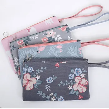 

Fashion Toiletry Bag Printing Portable Multifunction Foldable Double Make up Bags Korean Rectangle Large Capacity Cosmetic Bags