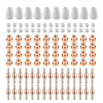 

85x Plasma Torch Cutter Shield Cup Electrode Swirling Ring CUT-40 CUT-50D CT-312