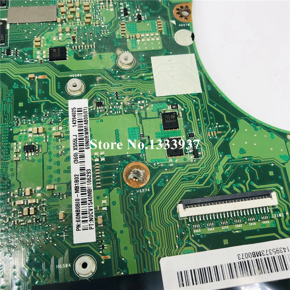 discount For ASUS X555LA X555LD Laptop motherboard X555LD X555LF X555LJ X555L X555 mainboard I5-5200U