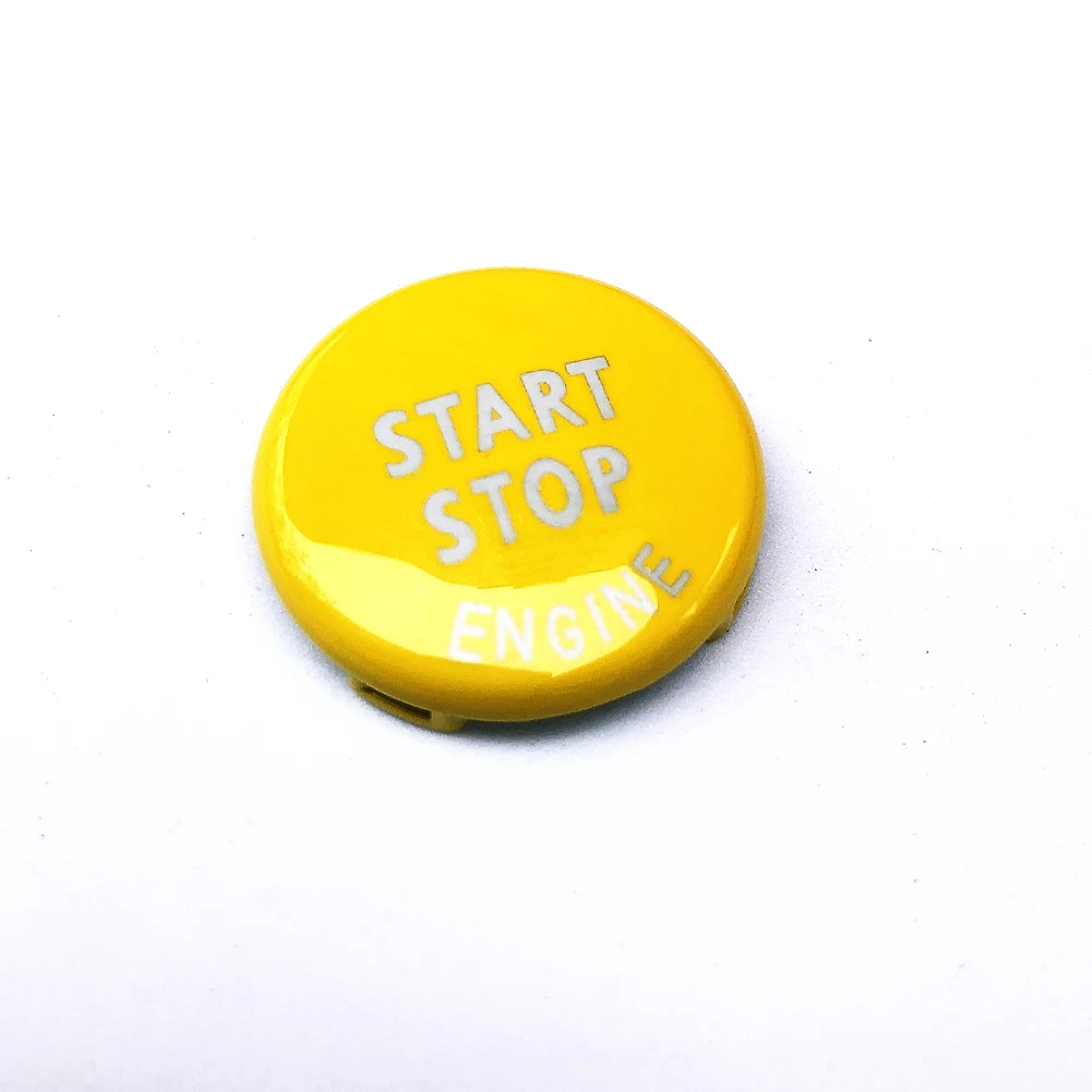 Luxury Car Engine Start Button Replace Cover - Premium Stop Switch - Stylish Automotive Interior Accessory
