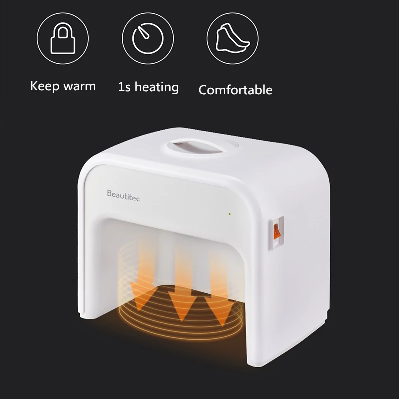  Xiaomi Beautitec electric heater activated carbon foot warmer PTC ceramic heating technology rapid 