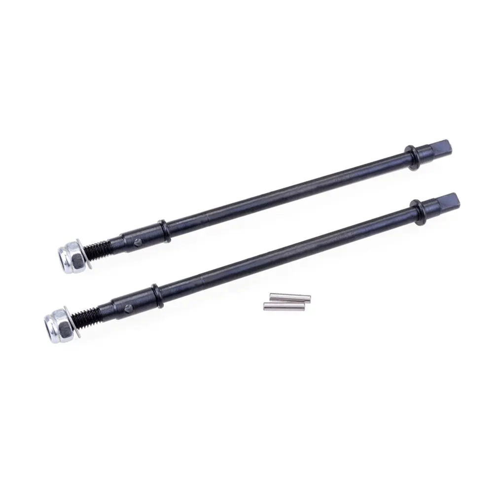 

2Pcs Hard Steel Front/Rear Axle CVD Drive Shaft Dogbone For 1/10 Rc Crawler Car Axial Scx10 Upgrade Parts