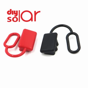 

600V 50 120 A Anti Dust Cap Cover SB50 SB120 Red Black end plug connector dual pole battery SH120 Rubber Red or Black