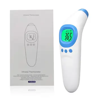 

TG818D Portable Non-contact IR Infrared Thermometer Forehead Temperature Measurement LCD Digital Display