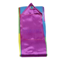 4M лента для гимнастики, танцев, художественная гимнастика, 11 цветов, растяжка, вертлюга M7DC