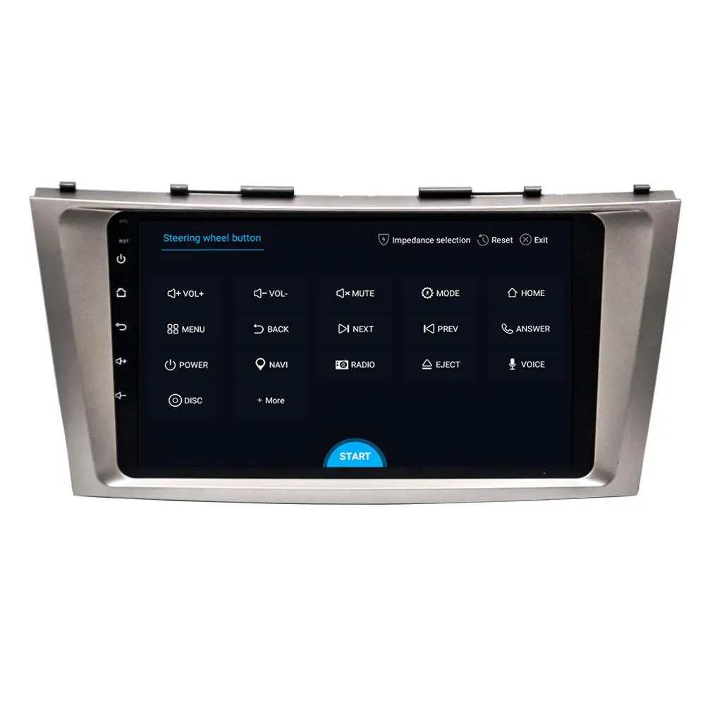 9 ''HD 1din Радио стерео Мультимедиа gps навигационная система Поддержка в автомобиле Bluetooth/для TOYOTA CAMRY
